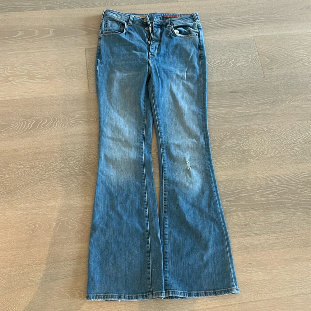 Pilcro Wide Leg Denim